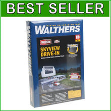 Load image into Gallery viewer, Portable HO Scale Skyview Drive-in Theater - Perfect for Model Railroad Scenes