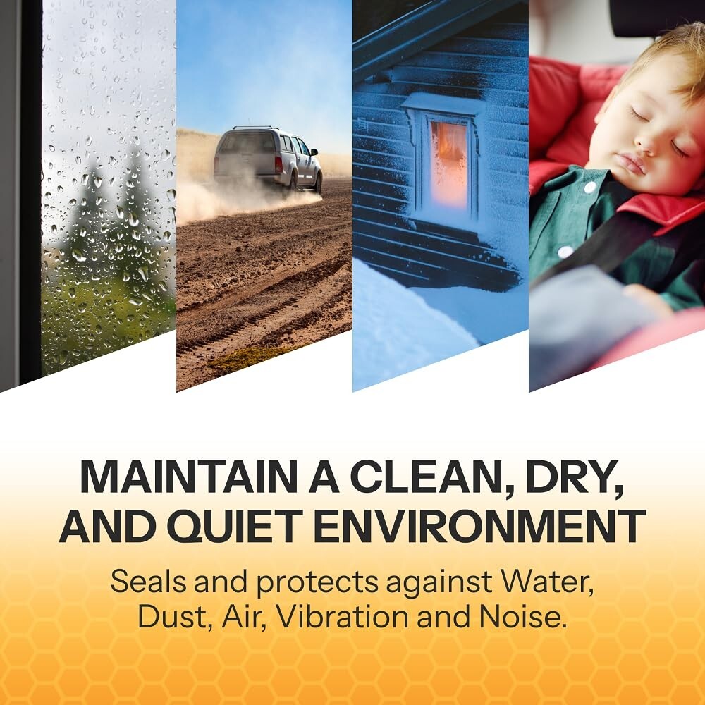 Flexible Trim Seal with Top Bulb – 25ft Weather-Resistant Seal for Cars & Boats