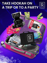 Load image into Gallery viewer, Complete Shisha Hookah Set with Carrying Bag - Perfect for Outdoor Fun &amp; Parties