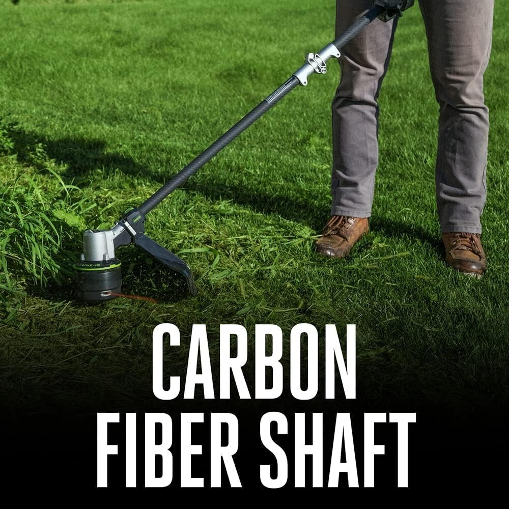 Professional 16-Inch Carbon Fiber String Trimmer with Advanced Auto-Feed System