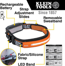Load image into Gallery viewer, 575 Lumens USB-C Rechargeable Headlamp with Adjustable Focus for Work &amp; Outdoors