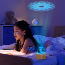 Load image into Gallery viewer, U R My Sunshine 3D Crystal Ball Music Box with LED Projection &amp; Wooden Base