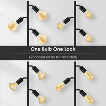 Load image into Gallery viewer, Versatile Industrial Floor Lamp - 3 Light Adjustable Design for Stylish Spaces
