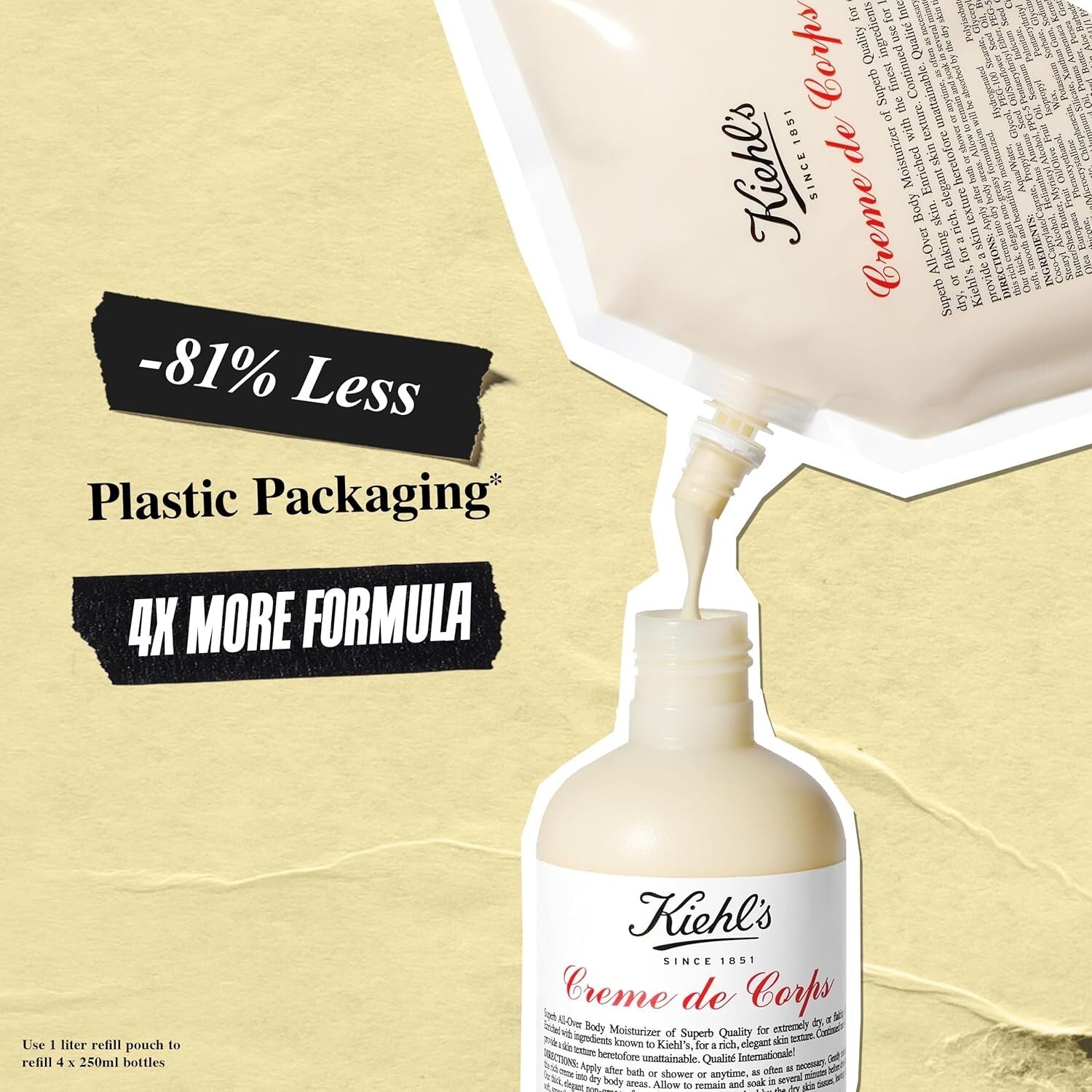 Fast-Absorbing Skin Lotion: Cocoa & Shea Butter for Soft, Smooth Skin - 500ml