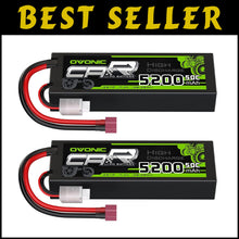 Load image into Gallery viewer, 5200mAh 7.4V Lipo Battery with Deans Connector - Compatible with RC Vehicles