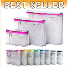 Load image into Gallery viewer, Leak-Proof Toiletry Bag Set of 3 - Waterproof Travel Organizers for Essentials
