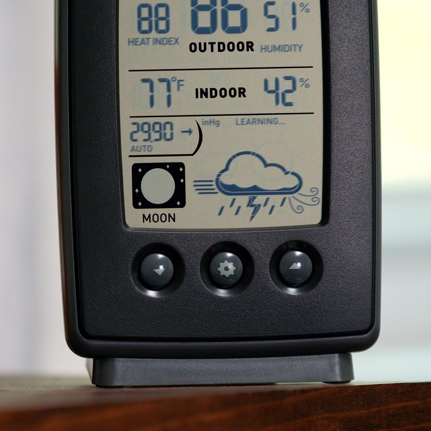 Personalized Digital Weather Station with LCD Display - Ideal Home Companion
