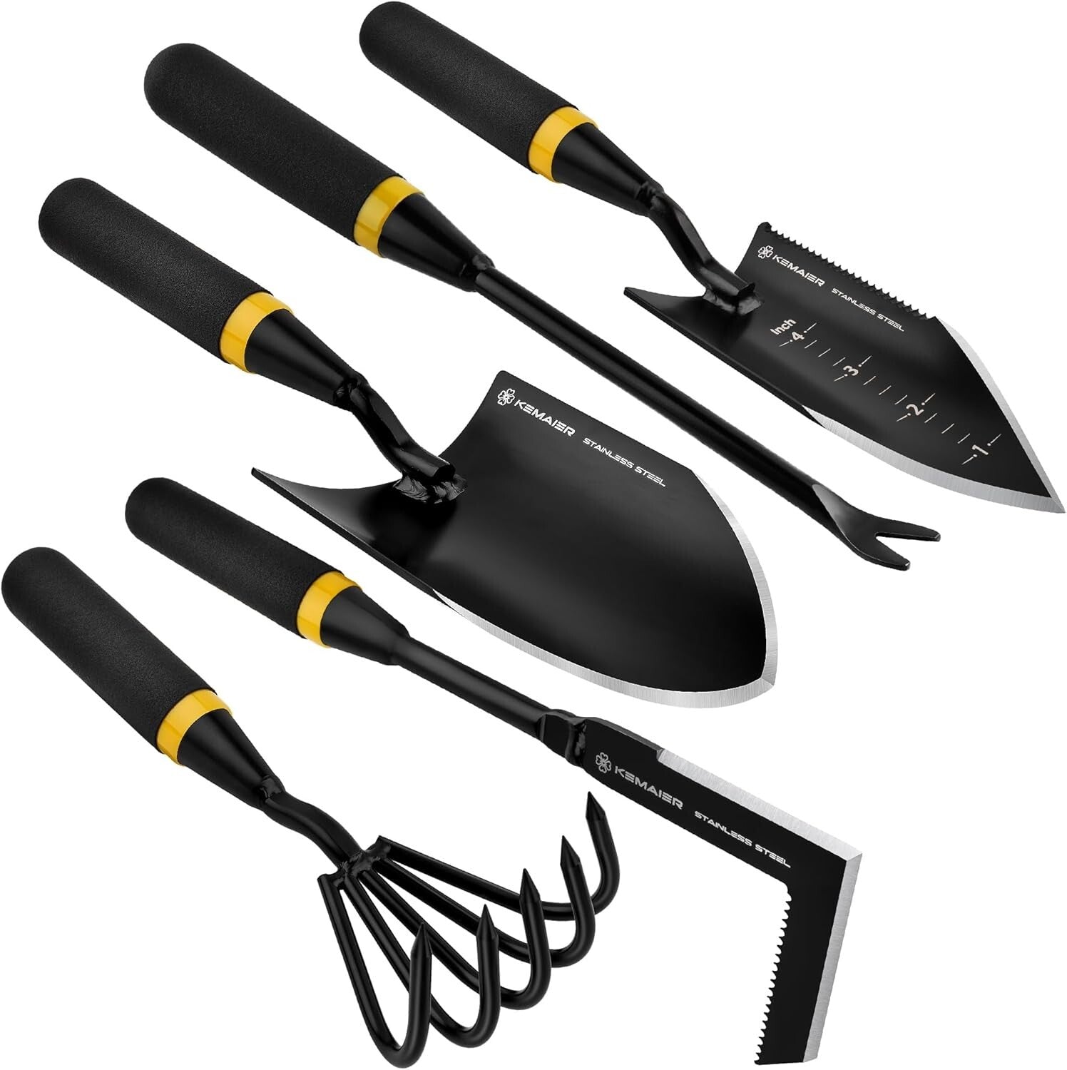 Ultimate 5-in-1 Gardening Tool Set - Precision Engineered Stainless Steel