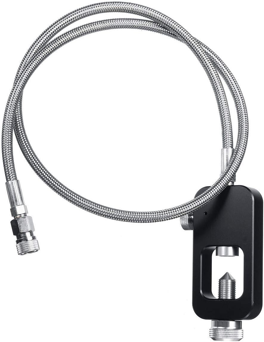 Durable DIN Valve Scuba Tank Adapter - 36 Inch Stainless Steel Hose Included