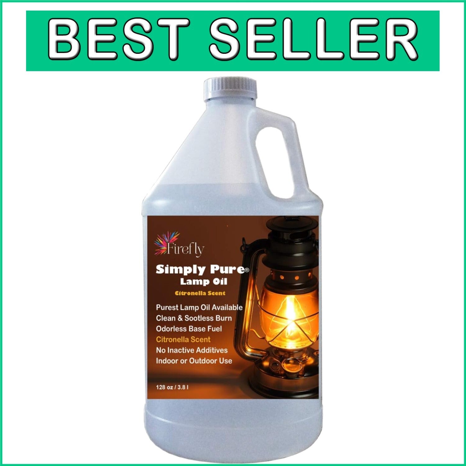 Clean-Burning Citronella Paraffin Oil - 1 Gallon, Perfect for Outdoor Gatherings