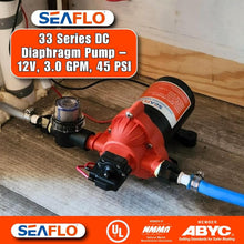 Load image into Gallery viewer, High-Performance 12V Diaphragm Pump - 3.0 GPM, 45 PSI for Quick Water Supply
