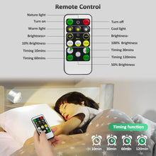 Load image into Gallery viewer, Battery Operated LED Wall Lights with Magnetic Rotation - Dimmable &amp; 3 Colors