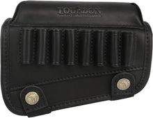 Load image into Gallery viewer, Lightweight Leather Cheek Rest with 8 Rifle Shell Holder for Optimal Accuracy