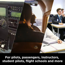 Load image into Gallery viewer, Professional Over-Ear Aviation Headset—Comfortable Design with Noise Reduction