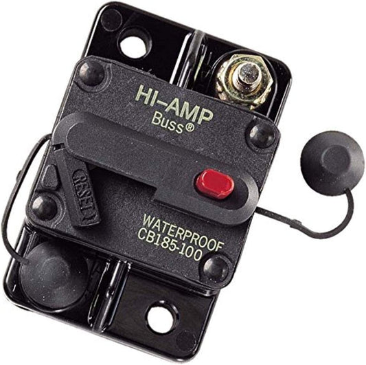 Heavy-Duty 100 Amp Circuit Breaker - Type III Waterproof with Master Disconnect