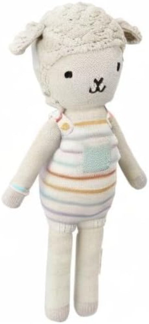 Avery The Lamb 13" Handcrafted Doll - Supports 10 Meals for Every Purchase