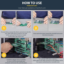 Load image into Gallery viewer, 3-Port M.2 NGFF Adapter Card - Boost Your Laptop &amp; PC Storage Effortlessly