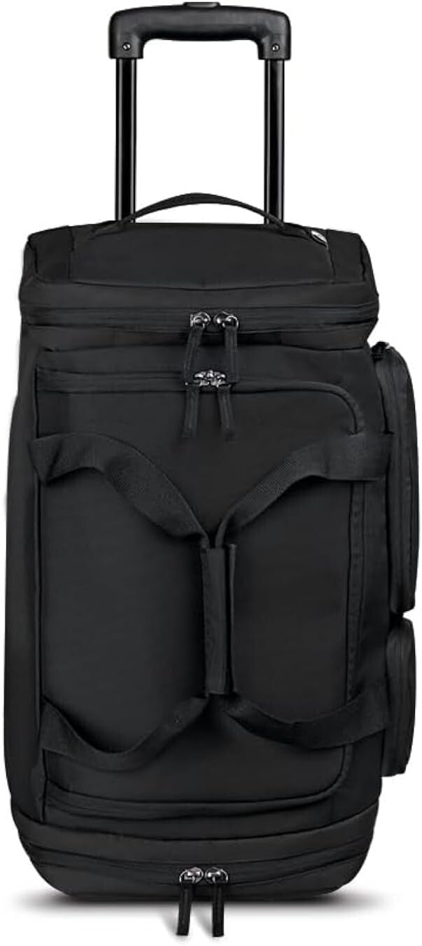 Compact 22 Inch Wheeled Duffle Bag - Lightweight Design for Modern Travelers