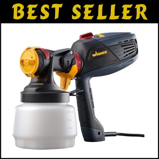Versatile Handheld HVLP Paint Sprayer with iSpray Nozzle for Effortless Finishes