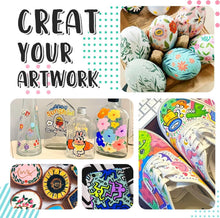 Load image into Gallery viewer, Vibrant 72 Colors Acrylic Paint Pens - Ideal for Sketching, Calligraphy &amp; More
