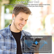 Load image into Gallery viewer, Stylish Bluetooth Earbuds with 9D Sound, ENC Mics &amp; Touch Control for Athletes