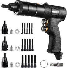 Load image into Gallery viewer, Pneumatic Rivet Nut Gun with Self-Locking Head - Adjustable Speed 1/4, 5/16, 3/8
