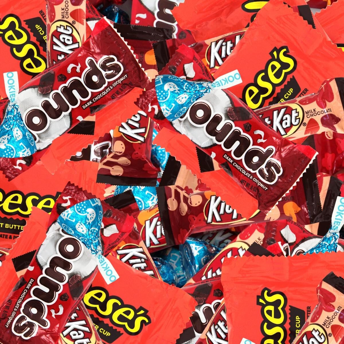 Decadent 8lb Chocolate Candy Collection - Individually Wrapped for Freshness