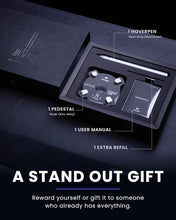 Load image into Gallery viewer, Premium HoverPen Set: Elegant Aluminum Ballpoint with Easy-Flow Ink – Gift Ready
