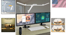 Load image into Gallery viewer, Smart LED Desk Lamp with Remote Control, Dimming &amp; Color Temperature Adjustments
