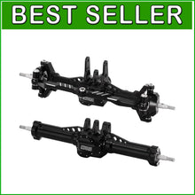 Load image into Gallery viewer, CNC Machined Aluminum Axles +4mm for 1/18 RC Crawler - Pre-assembled Upgrade