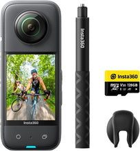 Load image into Gallery viewer, Professional 360 Action Camera and Vlog Kit - Includes Invisible Selfie Stick
