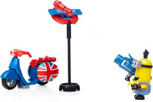 Load image into Gallery viewer, Interactive Mega Bloks Minions Scooter Escape Set - Ideal for Creative Kids