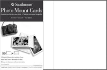 Load image into Gallery viewer, Blank Greeting Cards with Embossed Border for Photos - 50 Pack with Envelopes