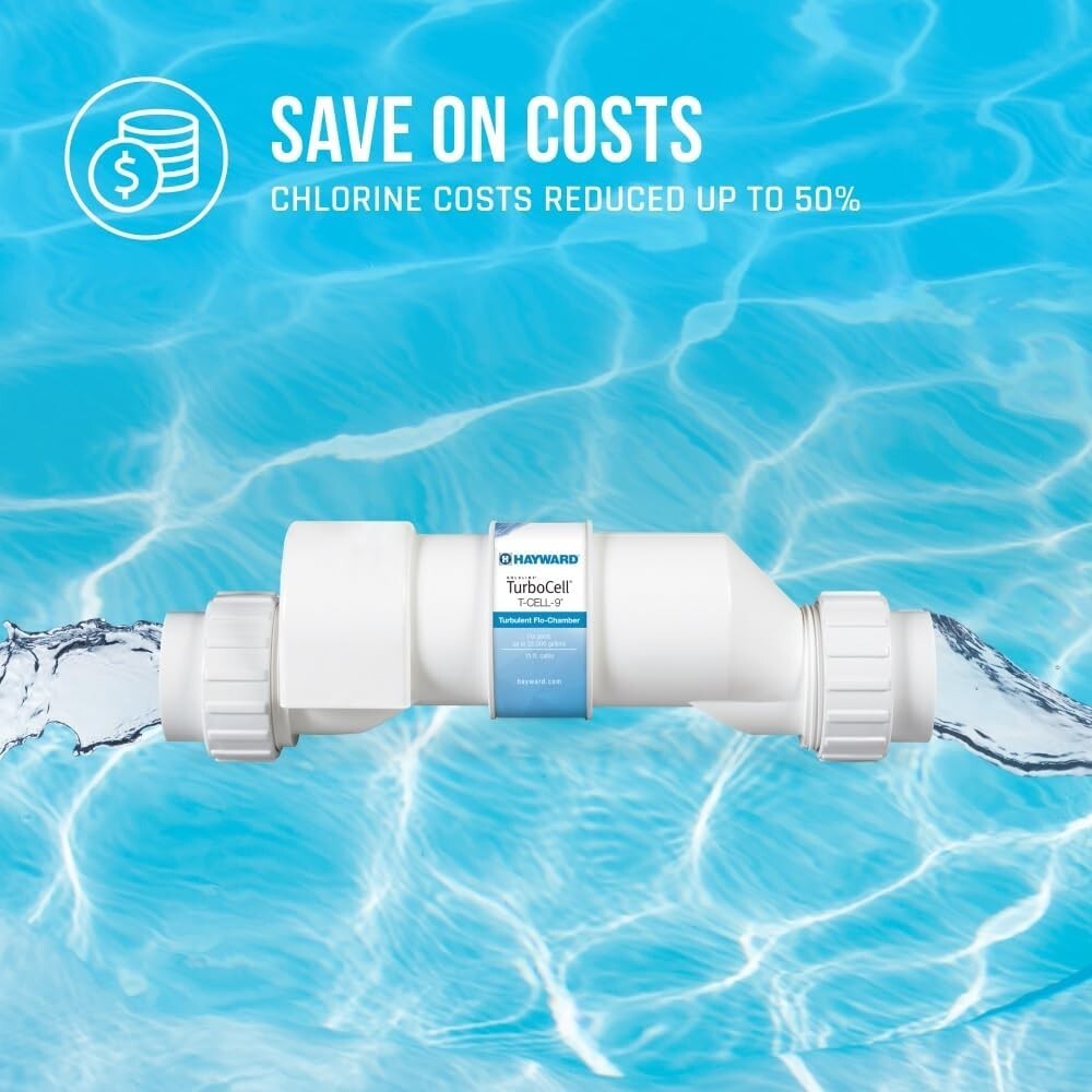 Efficient TurboCell Replacement Salt Cell for In-Ground Pools - 25k Gallons Max