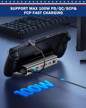 Load image into Gallery viewer, Durable 90-Degree USB-C Adapter with 100W Power Delivery - Multi-Use Connector
