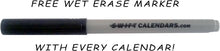 Load image into Gallery viewer, Massive 48in x 72in Dry Erase Calendar - Ideal for Academic and Office Use