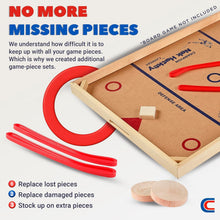 Load image into Gallery viewer, All Ages Champion Nok Hockey Game Replacement Set - 2 Sticks &amp; 2 Pucks