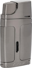Load image into Gallery viewer, ELX Double Jet Flame Torch Lighter - Built-in Cigar Punch &amp; Adjustment Wheel