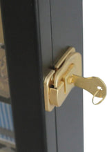Load image into Gallery viewer, Handcrafted Mahogany Lighter Showcase with Keyed Lock - Perfect for Collectibles