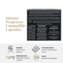 Load image into Gallery viewer, Medium Roast Nespresso-Compatible Espresso Capsules - Rich Italian Coffee, 50 Ct
