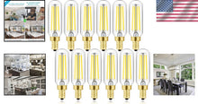Load image into Gallery viewer, Dimmable E12 8W LED Bulb - 100W Incandescent Equivalent, Ideal for Chandeliers
