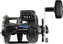 Load image into Gallery viewer, Corrosion-Resistant Fishing Reel with Line Counter and Stainless Steel Bearings
