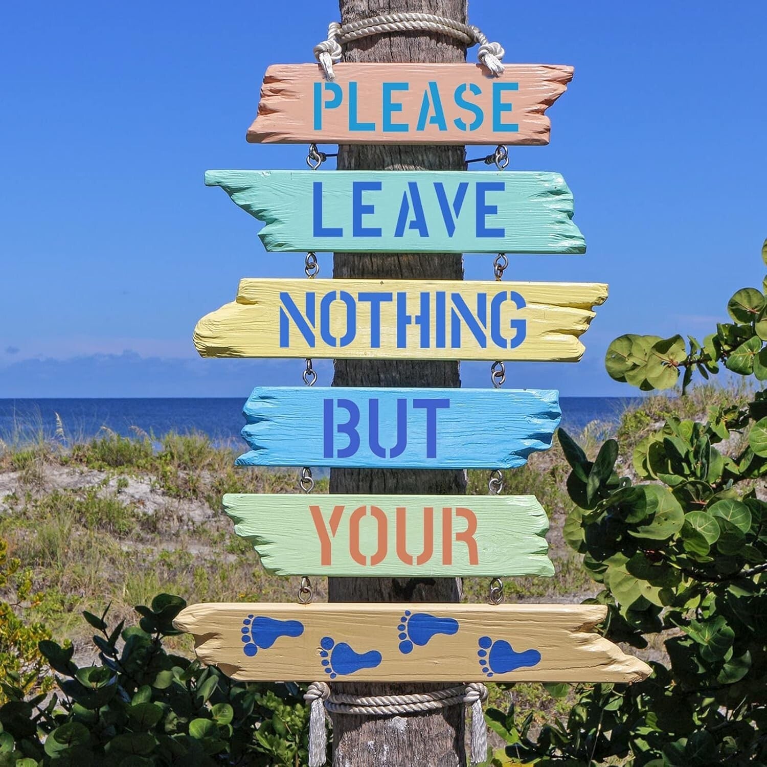 Eco-Friendly 42-Piece Stencil Kit - Letters, Numbers, and Symbols for Crafting