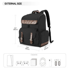 Load image into Gallery viewer, Stylish Gaming Backpack for 15.6" Laptop &amp; Consoles - Organized Travel Solution
