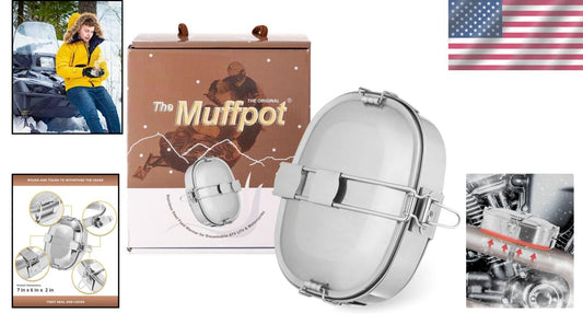 Enjoy Hot Camping Meals with MuffPot Exhaust Food Warmer for Outdoor Adventures
