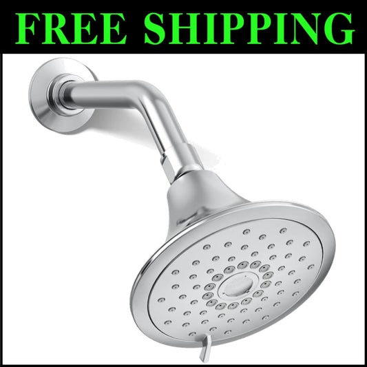Forte Wall-Mount Showerhead with Katalyst Technology - 2.5 GPM Full Body Spray