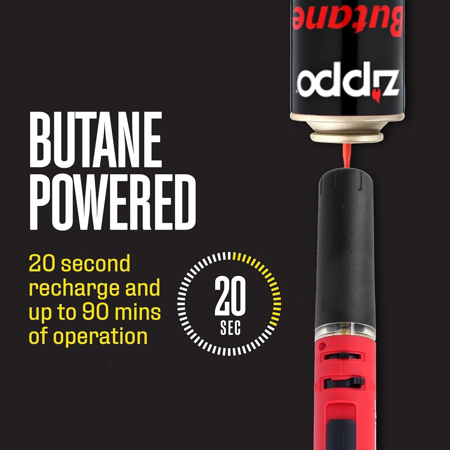 Portable 3-in-1 Butane Torch, Soldering Iron & Heat Gun for Precision Crafting