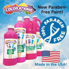 Load image into Gallery viewer, Washable Tempera Paint Set - 11 Vibrant Colors, 16 Fl Oz, Kid-Safe &amp; Non-Toxic