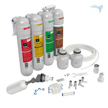 Load image into Gallery viewer, Aquarium Grade 75 GPD RO/DI Water Filter with Carbon Block &amp; Deionizing Filters
