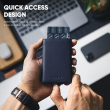 Load image into Gallery viewer, Genuine Leather Pop-Up Bifold Wallet with RFID Protection - Stylish &amp; Practical